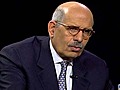 Mohamed ElBaradei on Charlie Rose