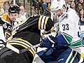 Thomas knocks down Sedin