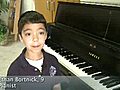 9-year-old Hollywood piano prodigy likes helping people
