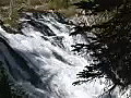 Royalty Free Stock Video HD Footage Scenic View of a River and Waterfall in Grand Teton National Park in Wyoming