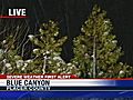 Snow,  Wind Pelts Blue Canyon