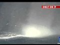 Huge waterspout caught on cam