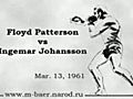 Floyd Patterson versus Ingemar Johansson (March 13,  1961)