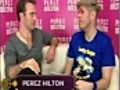 Perez &amp; James Van Der Beek!