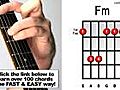 How to Play the Fm Minor Bar Chord