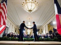 President Obama and President Sarkozy at the White House