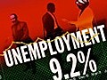 Unemployment up to 9.2 percent