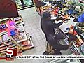 Pines gas station robbery caught on camera