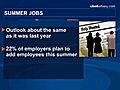 Fact Finder: Summer Jobs