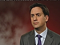 Ed Miliband attacks Government