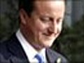 David Cameron highlights democracy in China