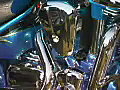 Royalty Free Stock Video SD Footage Motorcycle at the Fun in the Sun Toy Run in Ft. Lauderdale,  Florida in 2003