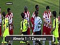 Liga BBVA. Jornada 14. Almería 1 - Zaragoza 1