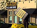 Moving Coffee Sign Shakes To Get Attention