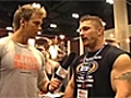 Rob Riches At The 09 Iron Man Expo: The Gaspari Nutrition Booth With Flex Lewis