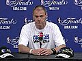 Rick Carlisle talks about how to win Game 3