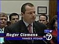 Video: Roger Clemens in heated debate on Capitol Hill