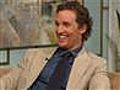 McConaughey shares parenting advice