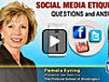 Permanent Link to Social Media Etiquette – Questions and Answers