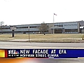 New Fa?ade at Elmira Free Academy