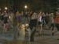 Lady Gaga Fan Flash Mob Forms Outside WCCO-TV