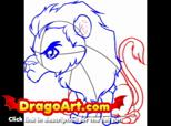 How to draw chibi Scar,  step by step