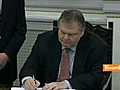 Venizelos Named Greek Finance Chief to Avert Default