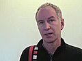 John McEnroe Talks about Art and Tennis in Delray Beach