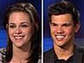 Lautner,  Stewart dish on awkward kiss