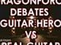 Dragonforce Guitar Hero Vs Real Guitar - video