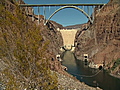 Hoover Dam bridge opens to traffic