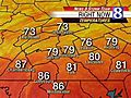 Expect Temps In 80s Thursday