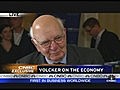 Paul Volcker on the Economy