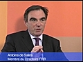 Antoine de Salins,  Membre du Directoire du FRR, au colloque Novethic 2010