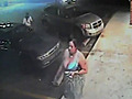 Hit & Run Caught On Tape: Lady Hops Out The Car & Keeps It Moving! (Acting Like Nothing Happened)