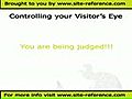 Controlling Your Visitors&#039; Eyes