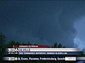 Tornado Passes Over CBS 6 Crew