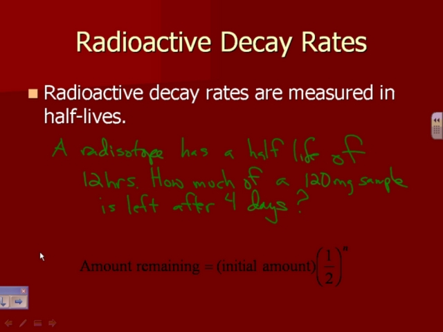 Pre-AP Chem : Half-Life