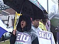 Workers Strike at Pocono Medical Center