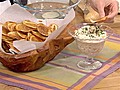 Impress guests with homemade chips,  dip
