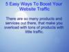 5 Easy Ways To Boost Your Website Traffic