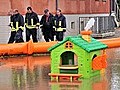 Ostdeutschland kämpft gegen das Hochwasser