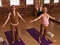 Goddess Pose for Prenatal Yoga