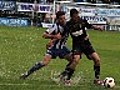 Sequía de goles bajo la lluvia