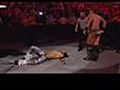 WWE : Monday night RAW : WWE Championship match : Falls count anywhere : The Miz (with Alex Riley) vs John Morrison (03/01/2011).