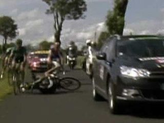 Nasty Crash in Tour de France