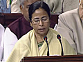 Mamata presents Rail Budget 2011