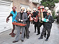 Star Wars Cantina Band performs in the Mission,  SF on Halloween