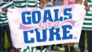 Young soccer players raise money for free mammograms