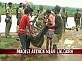 Maoist attack near Lalgarh